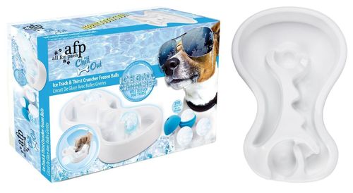 Chill Out - Ice Track &amp;amp; Thirst Cruncher Iceballs / Eislabyrinth für Hunde